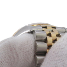 将图像加载到图库查看器中，ROLEX Datejust W36mm Stainless Steel K18YG Champagne Gold Dial16233
