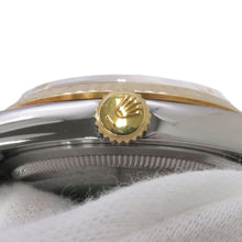 将图像加载到图库查看器中，ROLEX Datejust W36mm Stainless Steel K18YG Champagne Gold Dial16233
