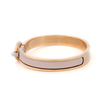 Load image into Gallery viewer, HERMES Mini Clic Chaine d&#39;Ancre Bracelet Size PM Rose Kander Metal Enamel
