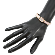 Load image into Gallery viewer, HERMES Mini Clic Chaine d&#39;Ancre Bracelet Size PM Rose Kander Metal Enamel
