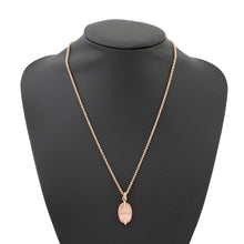 Load image into Gallery viewer, HERMES Mini Maillon Necklace Size PM Rose Beaute Metal Lacquer
