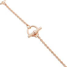 Load image into Gallery viewer, HERMES Mini Maillon Necklace Size PM Rose Beaute Metal Lacquer
