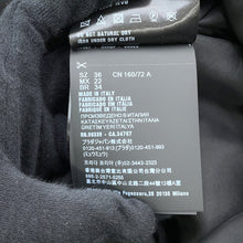 Load image into Gallery viewer, PRADA Tricotine mini dress Size 36 BlackP3O04 Wool 76% Silk24%
