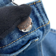 Load image into Gallery viewer, PRADA Denim Bib Overalls Mini Dress Size 36 Light BlueGFA132 Cotton100%
