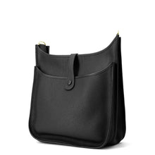 Load image into Gallery viewer, HERMES Evelyne3 Black Taurillon Clemence Size GM
