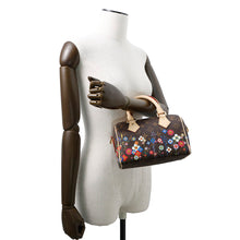 Load image into Gallery viewer, LOUIS VUITTON SpeedyBandouliere LVxTM Brown/Multicolor/PinkM14175 Monogram Size 20
