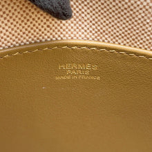 Load image into Gallery viewer, HERMES 24/24 Sac Van Quatre Sesame/Ecru Toile H Swift Leather Size 35
