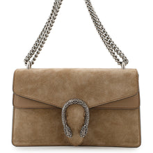 Load image into Gallery viewer, GUCCI Dionysus Shoulder Bag Beige400249 Leather suede
