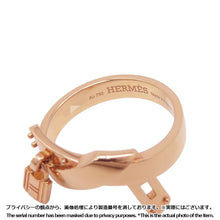 将图像加载到图库查看器中，HERMES ★Gavroche Ring Size 53/#13 18K Pink Gold
