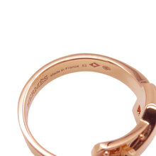 将图像加载到图库查看器中，HERMES ★Gavroche Ring Size 53/#13 18K Pink Gold
