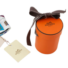 将图像加载到图库查看器中，HERMES HERMES Twilly LA MAISON DES CARRES Maison de Carres Blanc/Rose/BlueH062941S 15 Silk100%
