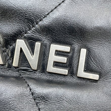 Load image into Gallery viewer, CHANEL CHANEL22 ChainShoulder Bag BlackAS3980 Shiny Calf Leather Size Mini
