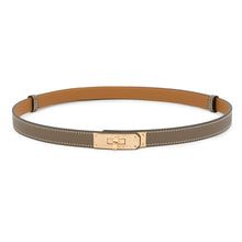 Load image into Gallery viewer, HERMES Kelly belt Size 18 Etoupe Epsom

