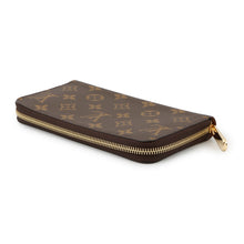 将图像加载到图库查看器中，LOUIS VUITTON Zippy Wallet BrownM42616 Monogram
