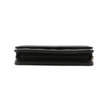 将图像加载到图库查看器中，CHANEL Matelasse Classic Chain Wallet BlackAP0250 Caviar Leather
