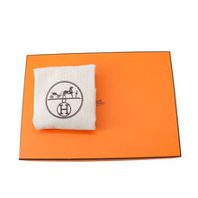 Load image into Gallery viewer, HERMES Herbag zip Blue Riviera/Black Toile Military Vache Hunter Leather Size Mini
