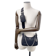 将图像加载到图库查看器中，PRADA Re-Edition 2005 Re-Nylon Shoulder Bag Black1BH204 Nylon
