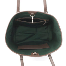 Load image into Gallery viewer, GUCCI Double G Tote Bag Beige/Brown836831 Leather PVC Size Medium
