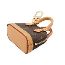 将图像加载到图库查看器中，LOUIS VUITTON Bag Charm Micro Alma BrownM00995 Monogram
