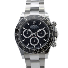 Load image into Gallery viewer, ROLEX Cosmograph Daytona W40mm Stainless Steel Black Dial126500LN
