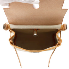 Load image into Gallery viewer, HERMES Herbag zip Natural Sable/Ecru Toile Military Vache Hunter Leather Size Mini
