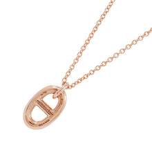 Load image into Gallery viewer, HERMES Chaine d&#39;Ancre Farandole Necklace Size PM 18K Pink Gold
