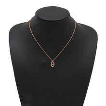 Load image into Gallery viewer, HERMES Chaine d&#39;Ancre Farandole Necklace Size PM 18K Pink Gold
