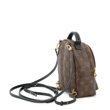 将图像加载到图库查看器中，LOUIS VUITTON Palm Springs Backpack NoirM44873 Monogram Size MINI
