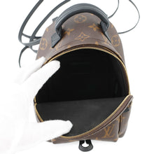 将图像加载到图库查看器中，LOUIS VUITTON Palm Springs Backpack NoirM44873 Monogram Size MINI
