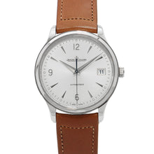 将图像加载到图库查看器中，JAEGER-LE COULTRE master control date W40mm Stainless Steel Leather SilverGray DialQ4018420
