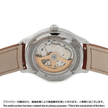 将图像加载到图库查看器中，JAEGER-LE COULTRE master control date W40mm Stainless Steel Leather SilverGray DialQ4018420
