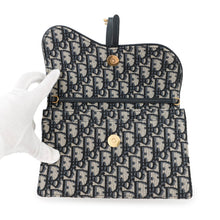 Load image into Gallery viewer, Dior Saddle ChainPouch NavyS5620CTZQ Canvas
