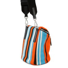 Load image into Gallery viewer, PRADA Triangle Logo Shoulder Bag Multicolor2VH147 Canvas
