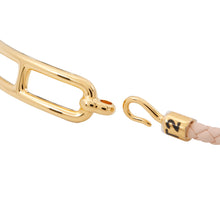 Load image into Gallery viewer, HERMES Roulis Double Tour Size T2 Rose Egran Tyne Metal Swift Leather
