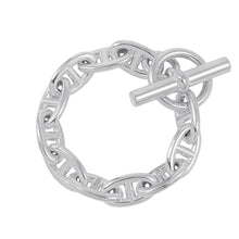 Load image into Gallery viewer, HERMES Chaine d&#39;Ancre Bracelet 11 frames Size GM SV925
