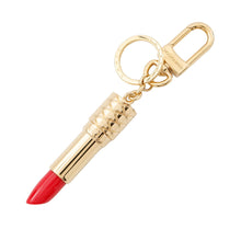 将图像加载到图库查看器中，LOUIS VUITTON Bag Charm・LV Lipstick Red/GoldM03006 Metal
