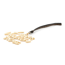 将图像加载到图库查看器中，LOUIS VUITTON Bag Charm・LV Lettering Gold/BrownM03052 Monogram Metal
