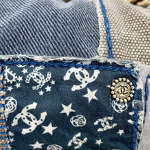Load image into Gallery viewer, CHANEL Boy Chanel Patchwork ChainShoulder Bag BlueA92867 Denim
