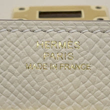 Load image into Gallery viewer, HERMES ★Kelly Wallet To Go Craie Epsom

