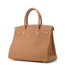 将图像加载到图库查看器中，HERMES Birkin Gold Togo Leather Size 30
