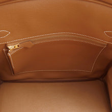 将图像加载到图库查看器中，HERMES Birkin Gold Togo Leather Size 30
