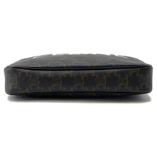 将图像加载到图库查看器中，CELINE Triomphe Medium Messenger Bag Black/Brown194502CIM.38NO PVC Leather
