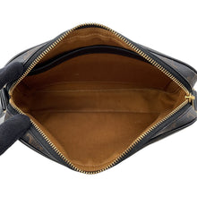 将图像加载到图库查看器中，CELINE Triomphe Medium Messenger Bag Black/Brown194502CIM.38NO PVC Leather
