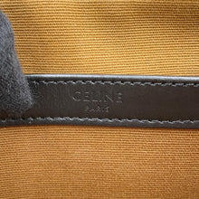 将图像加载到图库查看器中，CELINE Triomphe Medium Messenger Bag Black/Brown194502CIM.38NO PVC Leather
