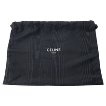 将图像加载到图库查看器中，CELINE Triomphe Medium Messenger Bag Black/Brown194502CIM.38NO PVC Leather
