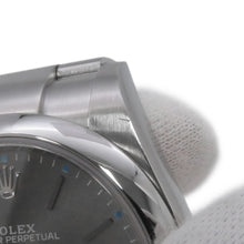 Load image into Gallery viewer, ROLEX Oyster Perpetual W39mm Stainless Steel Dark Rolesium Dial114300
