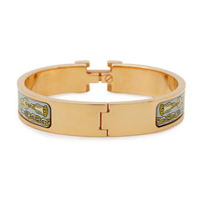 Load image into Gallery viewer, HERMES ClicH Bracelet Beige Metal
