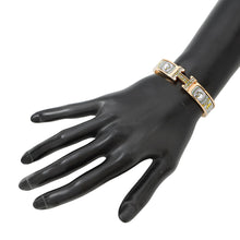 Load image into Gallery viewer, HERMES ClicH Bracelet Beige Metal

