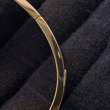 Load image into Gallery viewer, HERMES ClicH Bracelet Beige Metal

