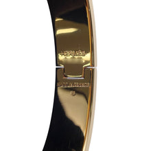 Load image into Gallery viewer, HERMES ClicH Bracelet Beige Metal
